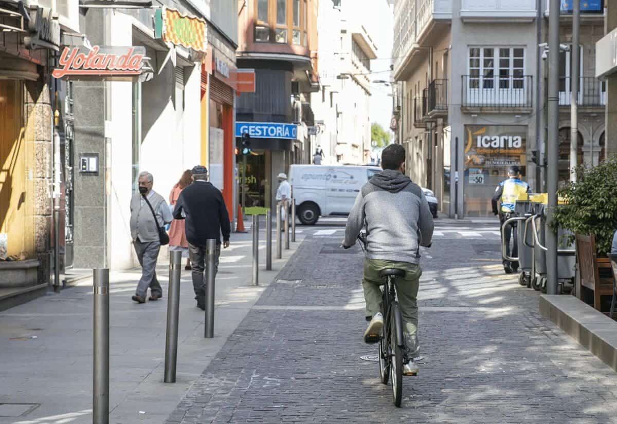 En marcha as obras de construción do novo treito de carril bici entre a ...